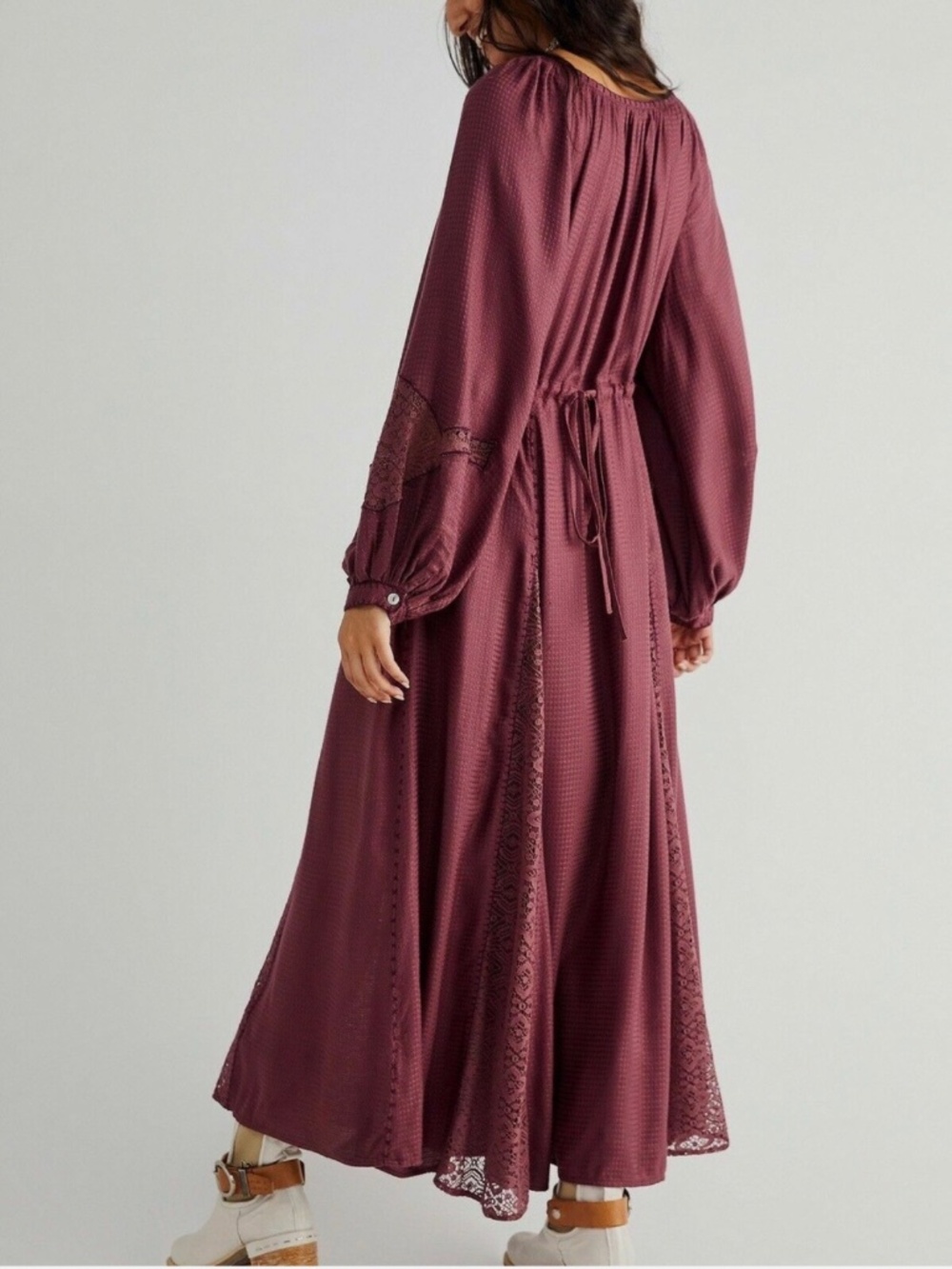 Free People Southwest Lace Maxi Dress - S - Picture 3 of 7